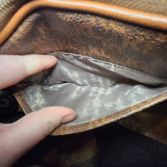 Karl Lagerfeld Monogram purse with long crossbody strap with Name on it. - Picture 15 of 16